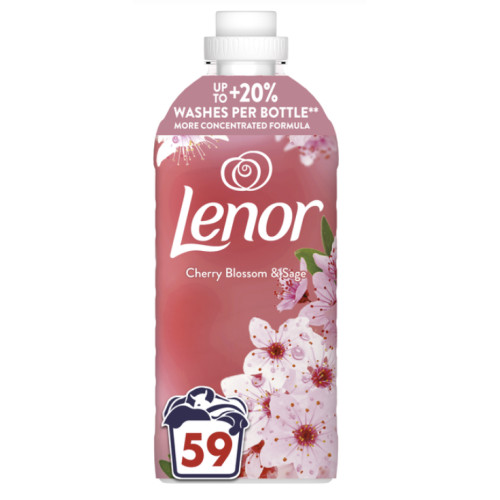 Lenor Perfume Therapy Calm Cherry Blossom & Sage, кондиционер для белья, 59 стирок